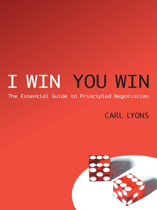 Title details for I Win, You Win by Carl Lyons - Available